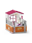 Zabawki kreatywne - Schleich 20-częściowy zestaw "Horse box with Lusitano mare" - 5+ - miniaturka - grafika 1