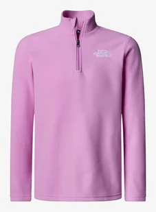 Bluza dziewczęca The North Face Glacier 1/4 Zip Pullover​ - dragonfruit - Bluzy sportowe męskie - miniaturka - grafika 1