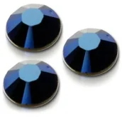 Ozdoby do paznokci - Ozdoba do paznokci Cyrkonie Swarovski SS5 001 Metbl Crystal Metallic Blue 50 szt - miniaturka - grafika 1