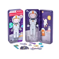 Zabawki interaktywne dla dzieci - mierEdu Układanka magnetyczna Astronauta - miniaturka - grafika 1