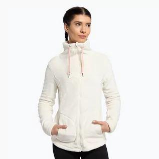 Bluzy narciarskie - Bluza snowboardowa damska Roxy Tundra Fleece biała ERJFT04556 | WYSYŁKA W 24H | 30 DNI NA ZWROT - grafika 1