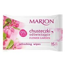 Marion Chusteczki odświeżające Flower Garden, 15 szt. - Chusteczki odświeżające Flower Garden, 15 szt. - - Chusteczki do demakijażu - miniaturka - grafika 3