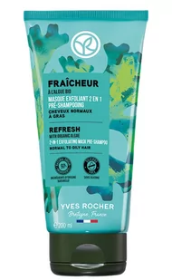 Yves Rocher Oczyszczająca maska peelingująca przed myciem włosów 2w1 z algami bio 200ml - Maski do włosów - miniaturka - grafika 1