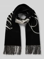 Apaszki i szaliki damskie - Szal z czystej wełny - miniaturka - grafika 1