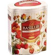 Kawa w kapsułkach i saszetkach - BASILUR BASILUR Herbata Fruit Infusions Truskawka & Malina w puszce 100g WIKR-981428 - miniaturka - grafika 1