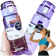 Shakery i bidony sportowe - BIDON BUTELKA NA WODĘ 550 ML SHAKER Z MIARKĄ SZCZELNY TRITAN SZEJKER - miniaturka - grafika 1