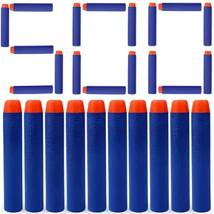 500 Sztuk Strzałek Do Wyrzutni Nerf N-Strike Nabój -Wysyłamy 5 Paczek - Zabawki militarne - miniaturka - grafika 1