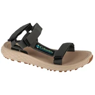 Sandały męskie - Sandały Columbia Konos Globetrot Sandal 2126931028 szare - miniaturka - grafika 1