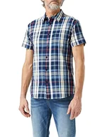 Koszule męskie - All Terrain Gear by Wrangler Koszula męska, Medieval Blue, M - miniaturka - grafika 1