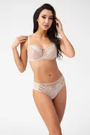 Biustonosze - BIUSTONOSZ GORSENIA K496 PARADISE BEŻOWY miękki - Gorsenia - miniaturka - grafika 1