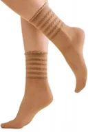 Skarpetki damskie - Gabriella 1200 Lora beige uni skarpetki damskie - miniaturka - grafika 1
