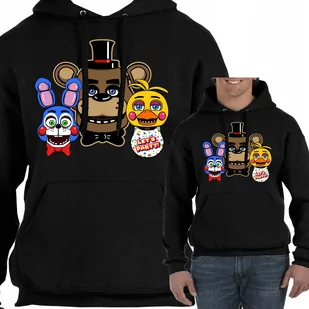 Bluza Z Kapturem Five Nights Freddys Fnaf Xxl 3009 - Bluzy męskie - miniaturka - grafika 1