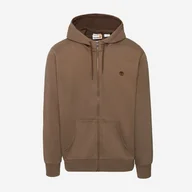 Bluzy męskie - TIMBERLAND BLUZA ROZPINANA Z KAPTUREM OYSTER RIVER CHEST LOG - Timberland - miniaturka - grafika 1