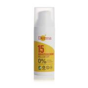 Kremy do twarzy z filtrem - Derma Derma Sun Ansigtssolcreme SPF15 krem przeciwsłoneczny do twarzy 50ml - miniaturka - grafika 1