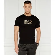 Koszulki męskie - EA7 T-shirt | Slim Fit - miniaturka - grafika 1