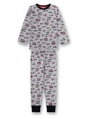 Piżamy chłopięce - Sanetta Piżama w kolorze szarym - miniaturka - grafika 1