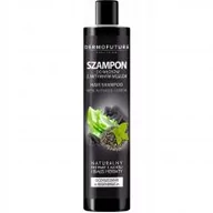 Szampony do włosów - DermoFuture TENEX szampon do włosów z aktywnym węglem 250 ml - miniaturka - grafika 1