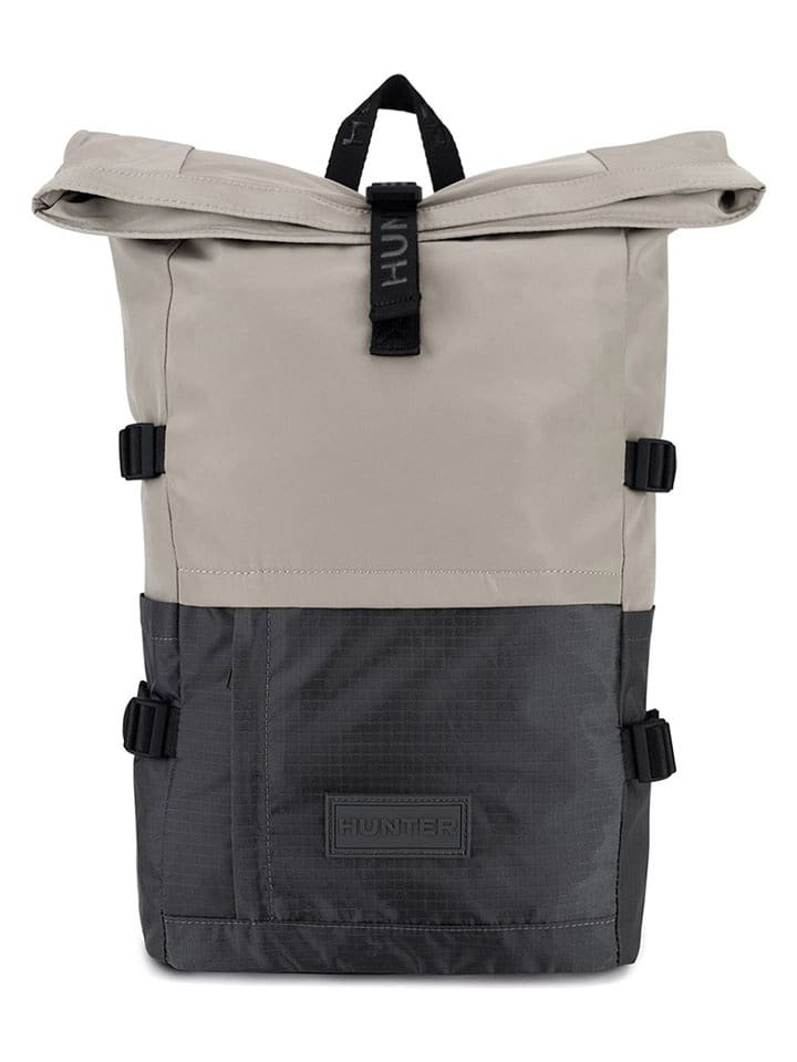 Hunter Plecak w kolorze czarno-beżowym - 28,5 x 46 x 16 cm