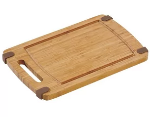 Kesper Deska Deski bambusowe ze wstawką antypoślizgową 38 x 28 x 1,6 cm - 58131 - Deski do krojenia - miniaturka - grafika 2