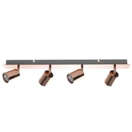 Lampy sufitowe - Beliani Lampa sufitowa miedziana TIGRIS - miniaturka - grafika 1