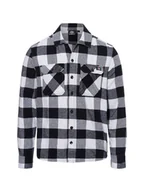 Koszule męskie - Dickies Koszula męska - Nowe Sacramento Mężczyźni Regular Fit Bawełna czarny w kratkę, S - miniaturka - grafika 1