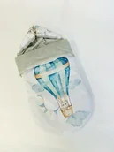 Śpiworki dla dzieci - Śpiworek do spacerówki Samolot - miniaturka - grafika 1