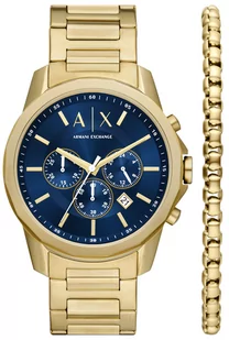 Zegarek Zegarek Armani Exchange AX7151SET BANKS GIFT SET - Zegarki męskie - miniaturka - grafika 1