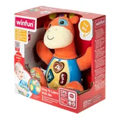 Zabawki interaktywne dla dzieci - Smily Play, Przytulaczek Żyraga 1/12 - miniaturka - grafika 1