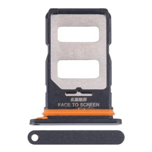 SZUFLADKA TACKA KARTY SIM XIAOMI Redmi Note 13 Pro+ CZARNY - Części serwisowe do telefonów - miniaturka - grafika 1