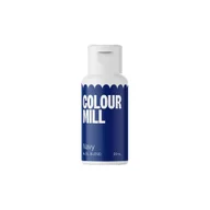 Dodatki do ciast w proszku - Barwnik olejowy GRANATOWY - Navy Colour Mill, 20 ml - miniaturka - grafika 1