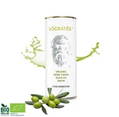 Soki i napoje niegazowane - Grecka oliwa z oliwek Extra Virgin Sokrates Bio 1l - miniaturka - grafika 1