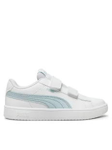 Puma Sneakersy Rickie Classic V Ps 394253-12 Biały - Buty dla dziewczynek - miniaturka - grafika 1