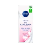 Kremy do twarzy - NIVEA Bogata pielęgnacja na dzień, nawilżenie 24 h (50 ml), krem do twarzy do suchej skóry z LSF 15, nawilżający krem na dzień z naturalnym olejkiem migdałowym - miniaturka - grafika 1