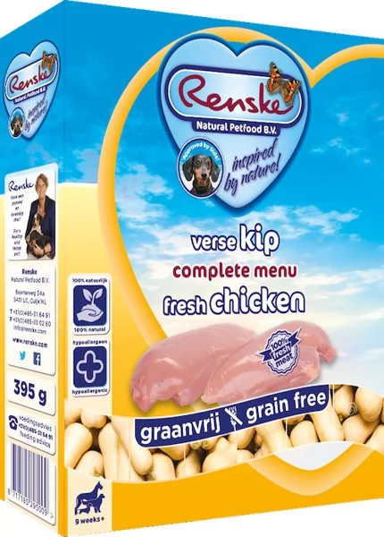 Renske Grain free Fresh Chicken 395g