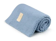 Koce i narzuty dla dzieci - Memi, Kocyk z wełny Merino, Baby Blue - miniaturka - grafika 1