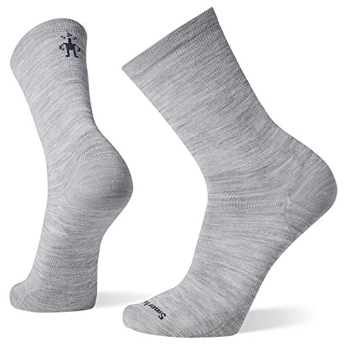 Smartwool Skarpety unisex Anchor Line Crew na co dzień, jasnoszare, M EU