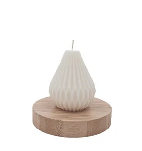 Sojowa świeczka zapachowa Stożek 8cm 139,3g Lawenda - Świece - miniaturka - grafika 1