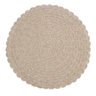 Podkładka CUBA śr.38 cm naturalny beż - Obrusy i serwetki - miniaturka - grafika 1