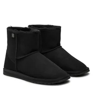Buty zimowe męskie - Śniegowce EMU Australia Platinum Stinger Mini MP10003 Czarny - miniaturka - grafika 1