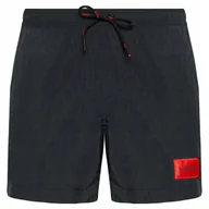 Kąpielówki męskie - kapielowki meskie hugo boss czarne szorty kapielowe na basen kapielowki meskie hugo boss czarne szorty kapielowe na basen r.XXL - miniaturka - grafika 1