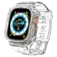 Akcesoria do smartwatchy - Spigen Rugged Armor ”Pro” Apple Watch Ultra (49 mm) Crystal Clear - miniaturka - grafika 1
