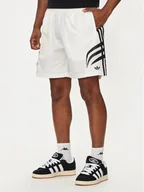 Spodenki damskie - adidas Szorty sportowe Q3 Atlanta IX6729 Biały Regular Fit - miniaturka - grafika 1
