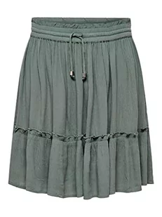 ONLY Damska spódnica Onlibiza Life Short Skirt WVN Noos Rock - Spódnice - miniaturka - grafika 1