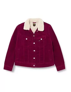 Lee Damska kurtka Sherpa Rider JKT Denim, FOXY VIOLET, XS - Kurtki damskie - miniaturka - grafika 1