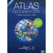 Nauki przyrodnicze - Atlas geograficzny 5-8 Polska, kontynenty, świat - Wysyłka od 4,59 - miniaturka - grafika 1