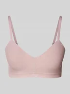 Biustonosze - Biustonosz z nadrukiem z logo - miniaturka - grafika 1