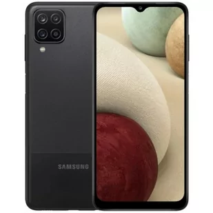 Samsung Galaxy A12 3GB/32GB Dual Sim Czarny - Telefony komórkowe - miniaturka - grafika 1