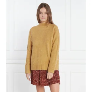 Pepe Jeans London Sweter | Loose fit | z dodatkiem wełny - Swetry damskie - miniaturka - grafika 1