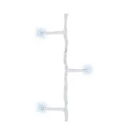Oświetlenie świąteczne - Lampki zewnętrzne 180 LED 13,5 m zimny biały - miniaturka - grafika 1
