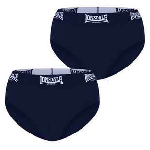 Lonsdale slipy męskie 2 sztuki granatowe, Rozmiar L - Majtki męskie - miniaturka - grafika 1